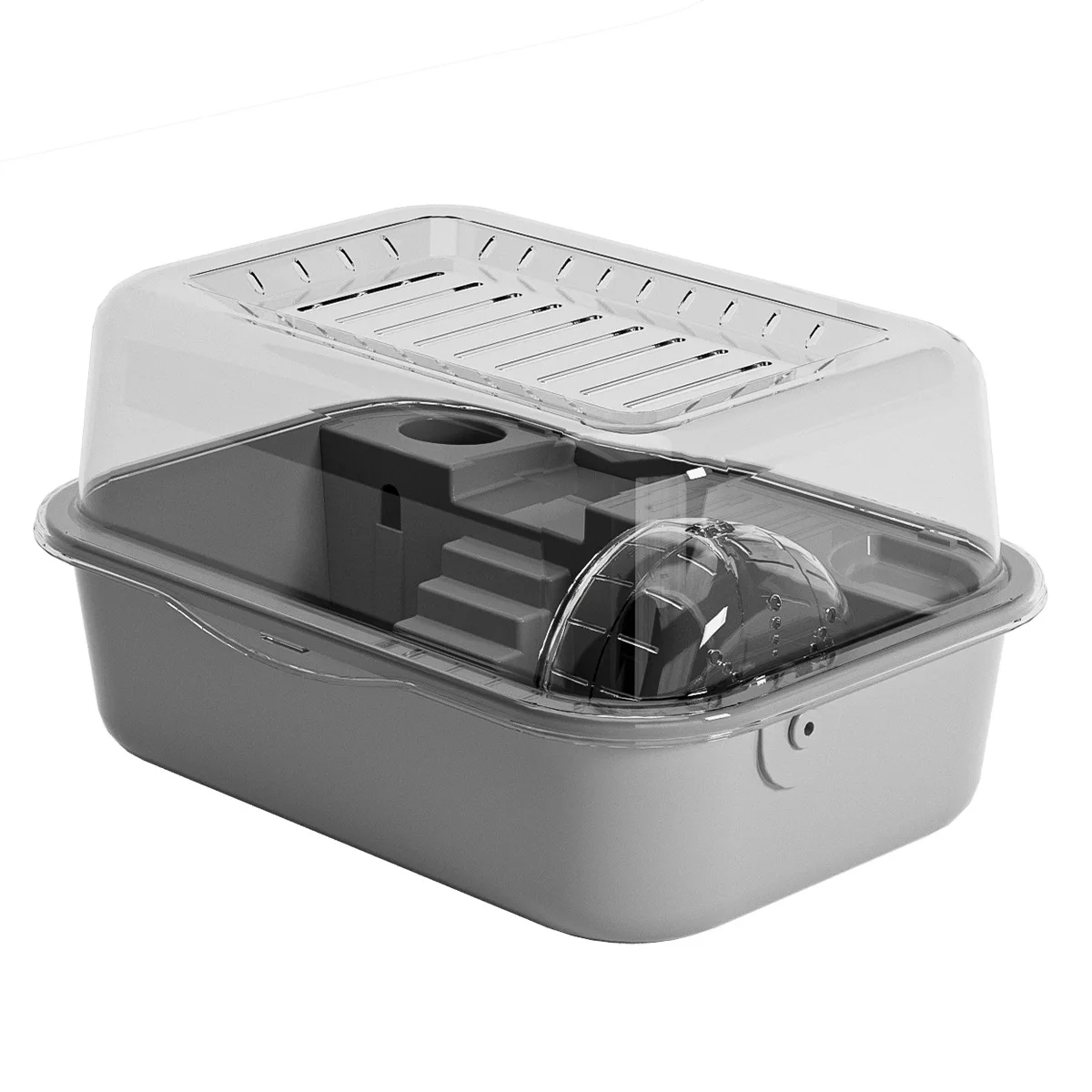 Jaula para hámster, jaula dorada para oso, jaulas acrílicas para hámster de gran espacio y suministros de lujo para mascotas en el exterior