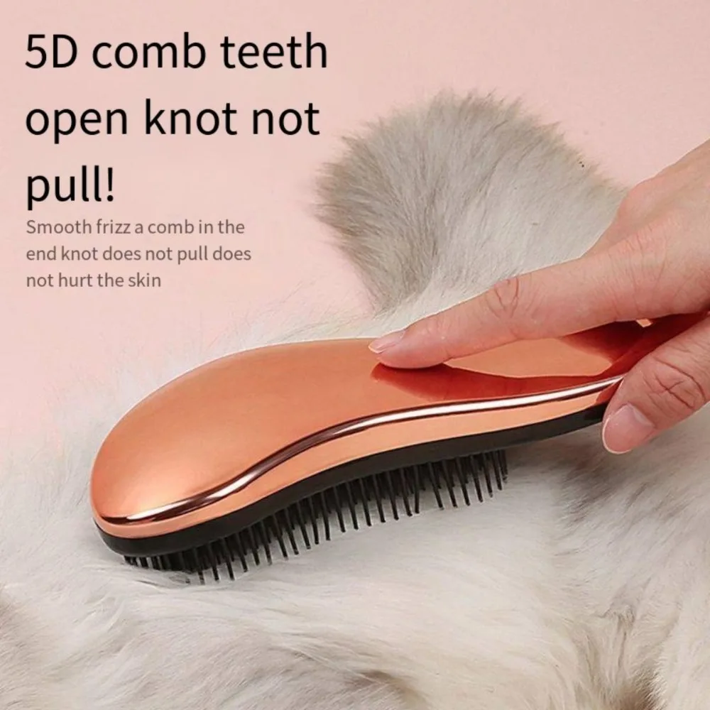 Cepillo removedor de pelo para perros, peine para el cuidado y el cuidado del pelo de perros y gatos, para pelo largo, elimina el pelo, limpieza de pelos, cepillo de baño, suministros para mascotas - imagen 4