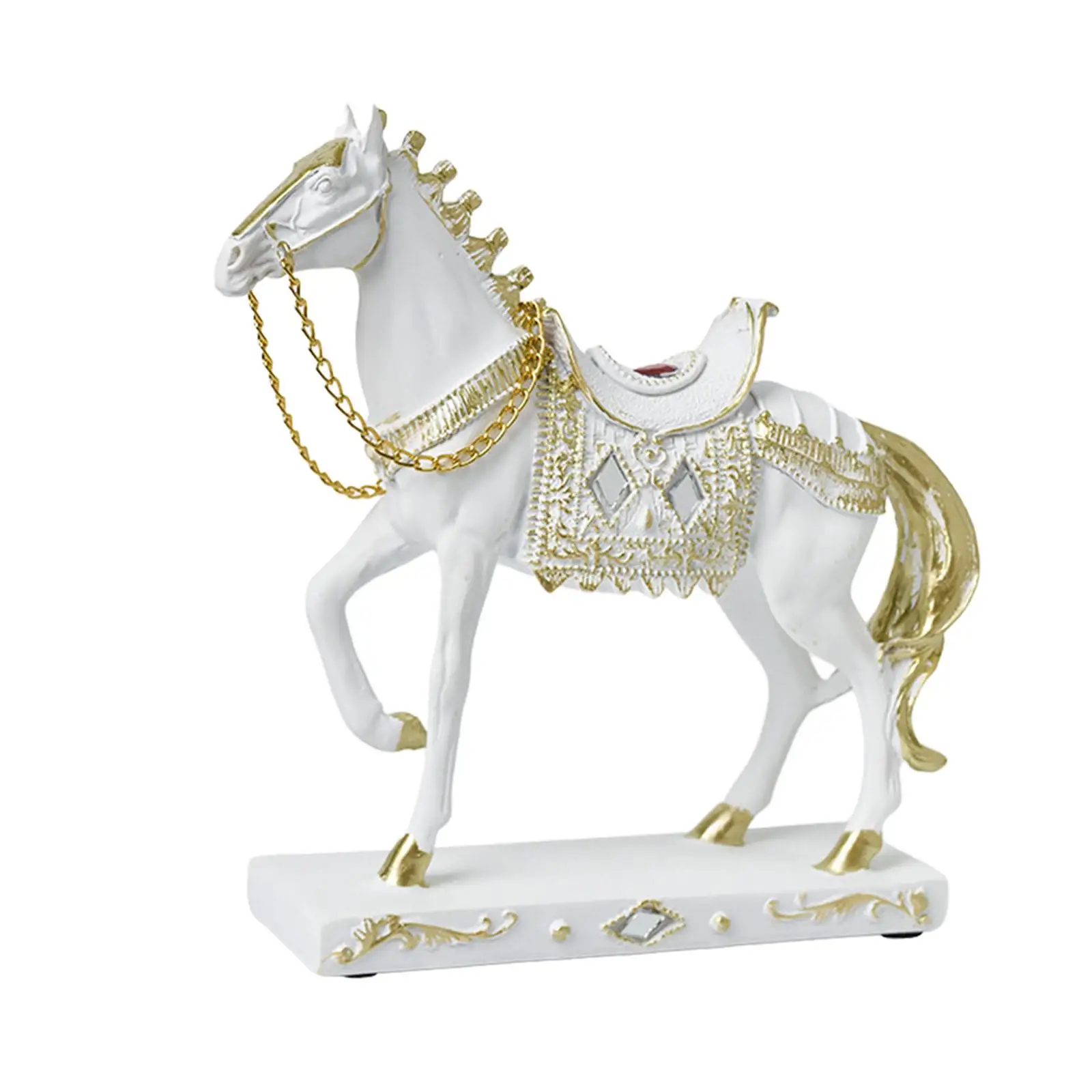 Horse Statue Desktop Figurine Creative Housewarming Gift Horse Ornament for Home Decor Office Furniture Animal Lovers Bookcase Horse Statue Desktop Figurine Creative Housewarming Gift Horse Ornament for Home Decor Office Furniture Animal Lovers Bookcase