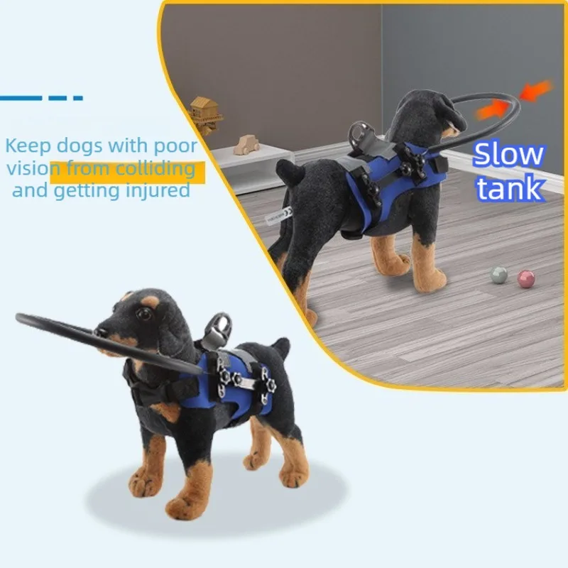 Arnés con aro guía para perros ciegos – Paseos seguros - imagen 3