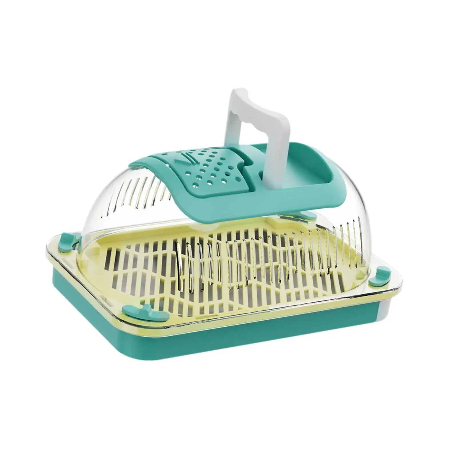 Reptile Terrarium Portable Sturdy Habitat Cage for Terrapin Tortoise