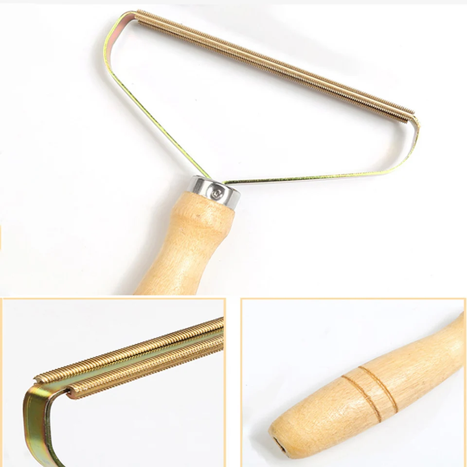 Eliminador de pelusas portátil, cepillo para quitar el pelo de mascotas, rodillo Manual para pelusas, limpieza de ropa de sofá, cepillo para afeitar, herramienta - imagen 3