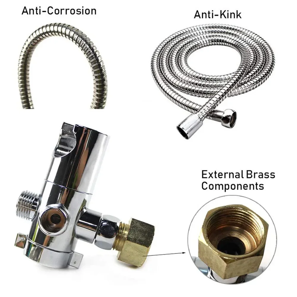 Pulverizador de ducha de mano para perros y gatos, masaje cómodo, herramienta de baño de aseo, rociador de grifo para perros y gatos, suministros para mascotas - imagen 4