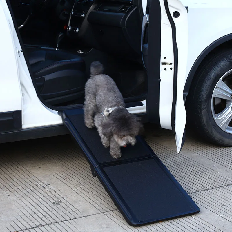 Rampa plegable para perros grandes con escalones antideslizantes - imagen 2