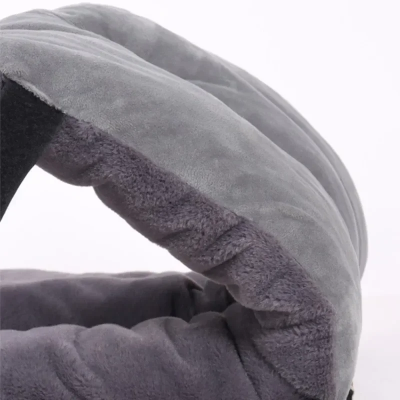 Cama cálida de invierno para perros, perrera transpirable para perros grandes, perrera para dormir, marco de hierro desmontable, casa de Camping, perrera para mascotas - imagen 5