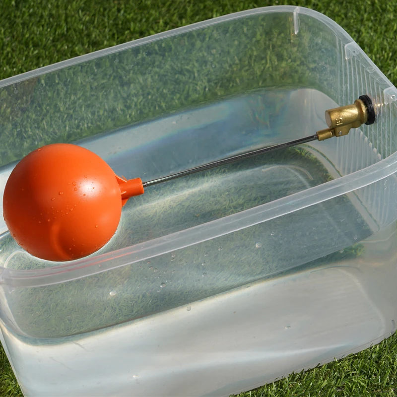 Válvula de bola flotante de agua de 1/2 ", 3/4", 1 pulgada, cierre automático de llenado de alimentación, válvula humidificadora de agua para acuario, accesorios para acuario
