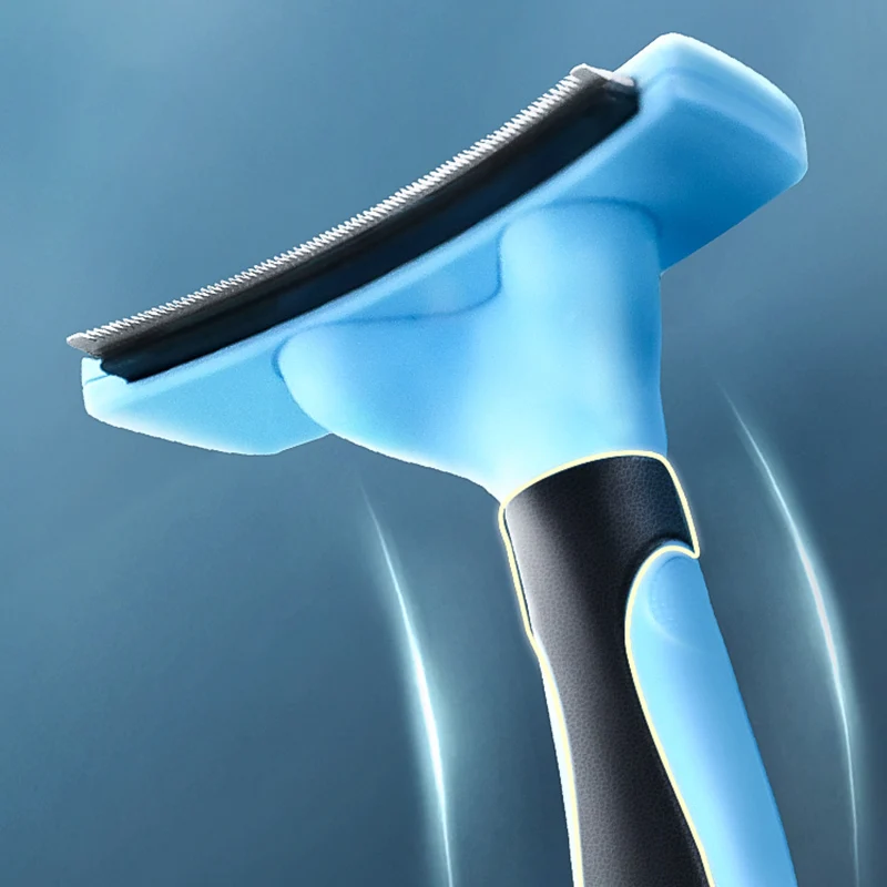 HOOPET-peine para eliminar el pelo de gatos, limpiador especial para la pérdida de pelo, cepillo para perros, elimina el pelo flotante - imagen 5