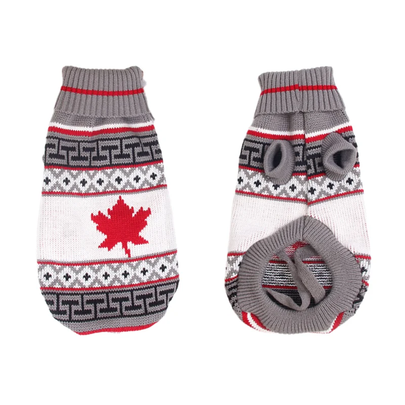 Suéter para perros pequeños y medianos, suéteres de punto para cachorros y gatos, ropa elástica de invierno para mascotas, abrigo para perros, disfraz de Chihuahua Labrador - imagen 5