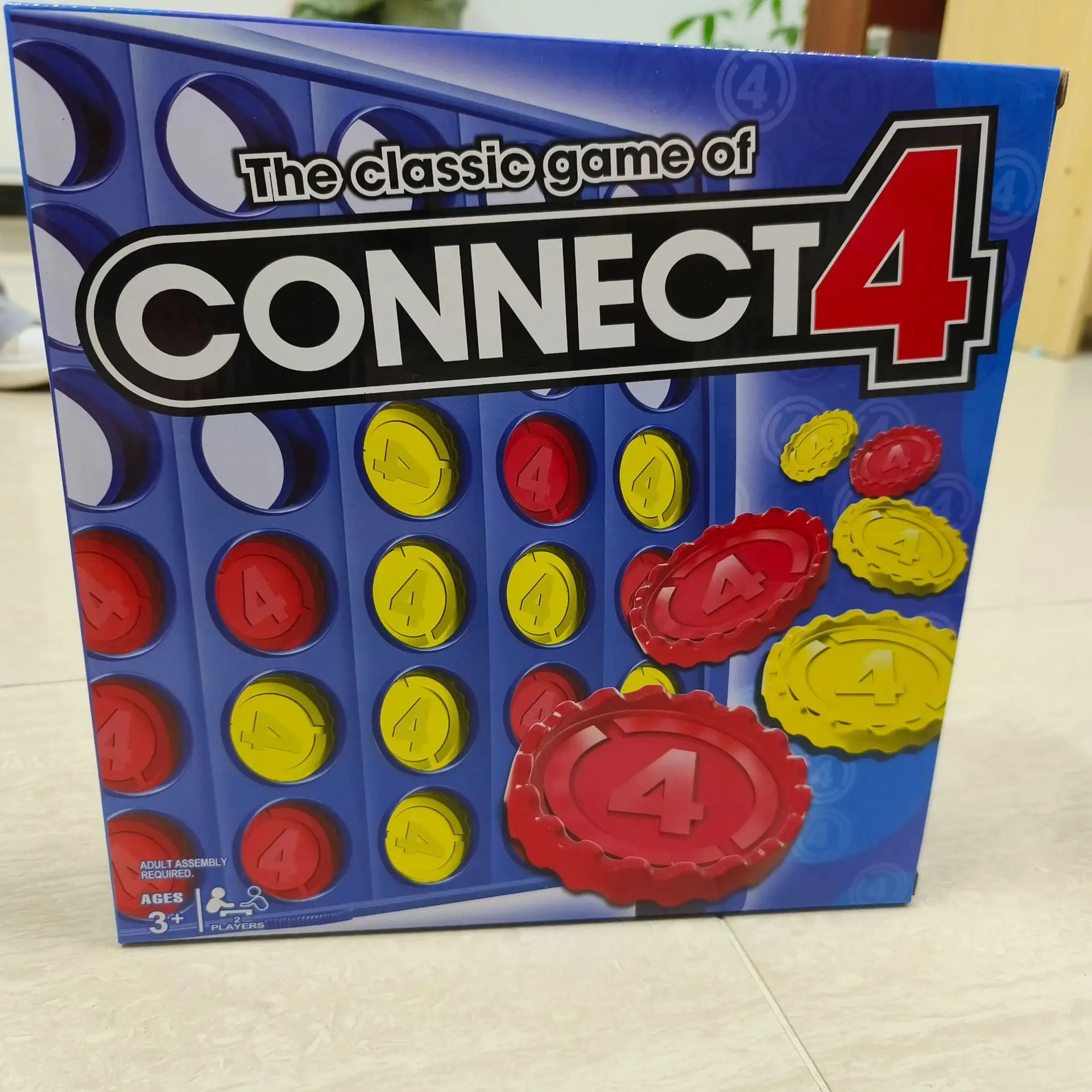 Juego cuatro en raya magnético infantil – Tablero compacto - imagen 2