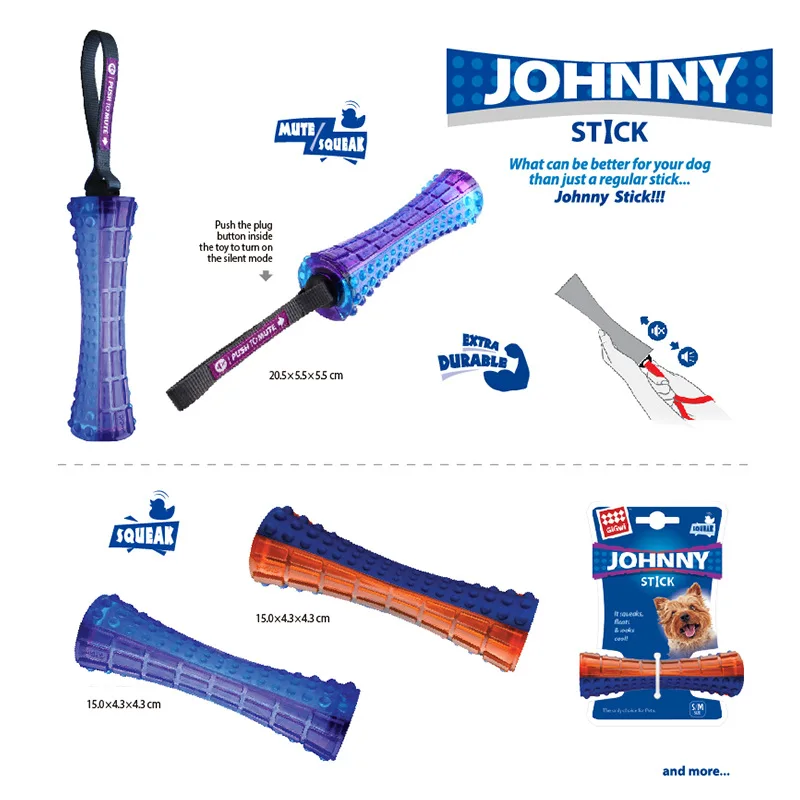 Juguetes con sonido elástico de goma de calidad alimentaria para perros, juguetes interactivos para mascotas resistentes a mordeduras de dientes - imagen 2