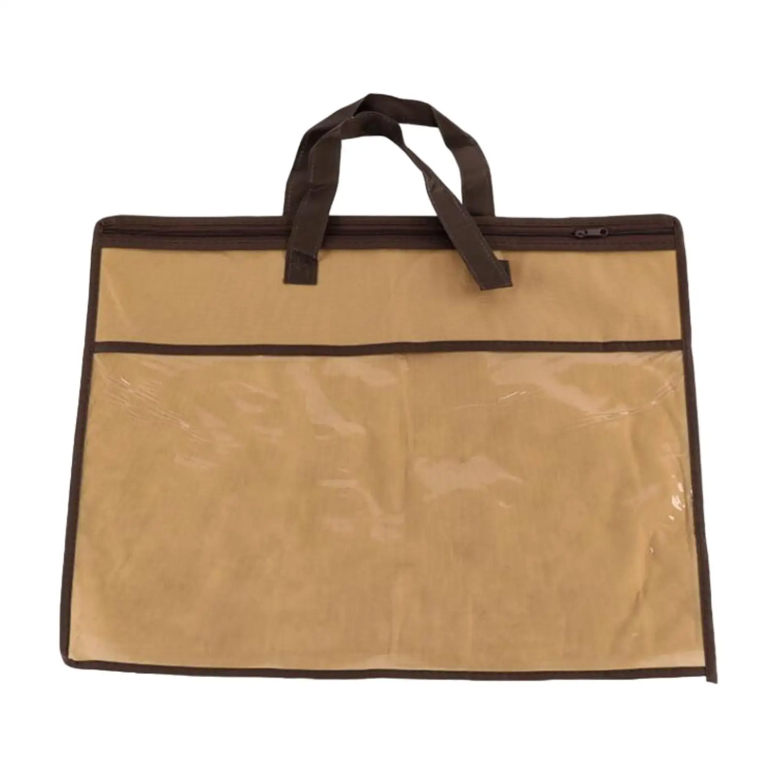 Pillow Storage Bag Handbag Lightweight Saving Space Non Woven Zippered Travel Packing Organizer Home Organizer for Bed Sheets