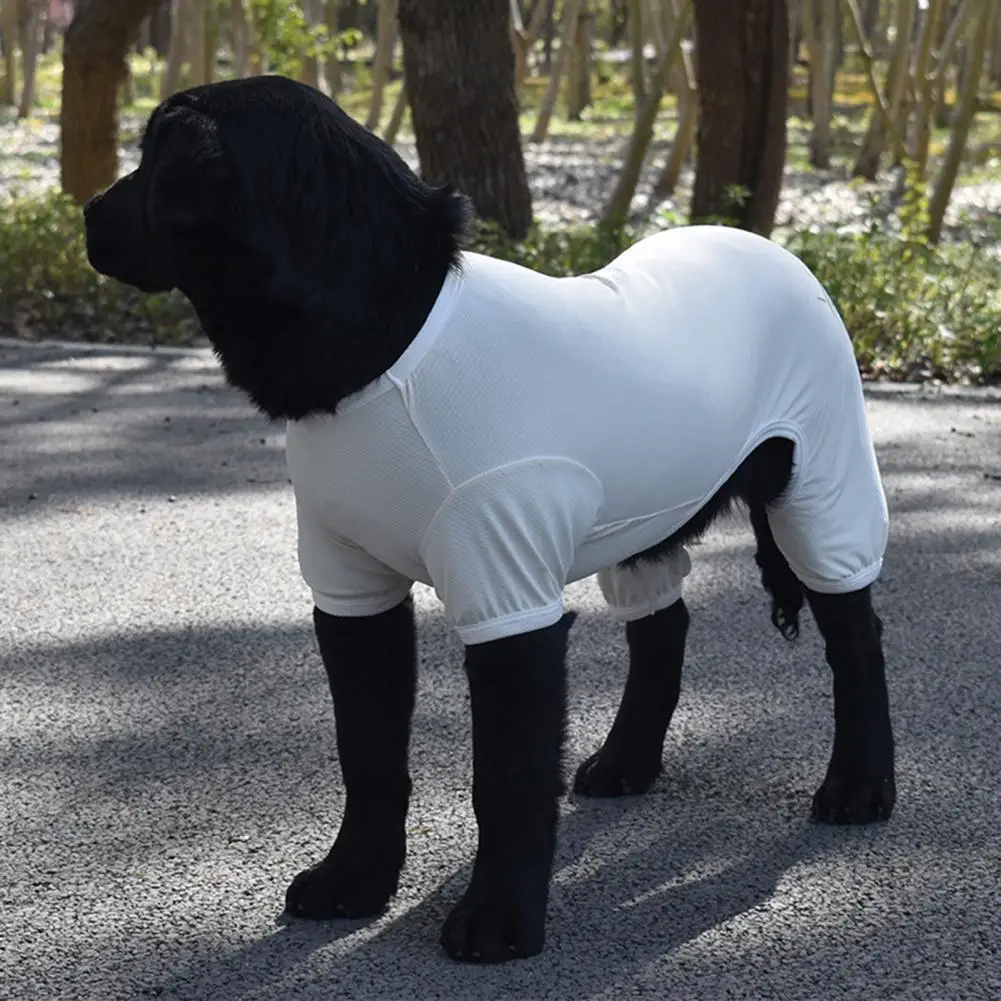 Mono suave para perros, traje de moda absorbente de sudor de secado rápido, ropa UV para mascotas de verano - imagen 4
