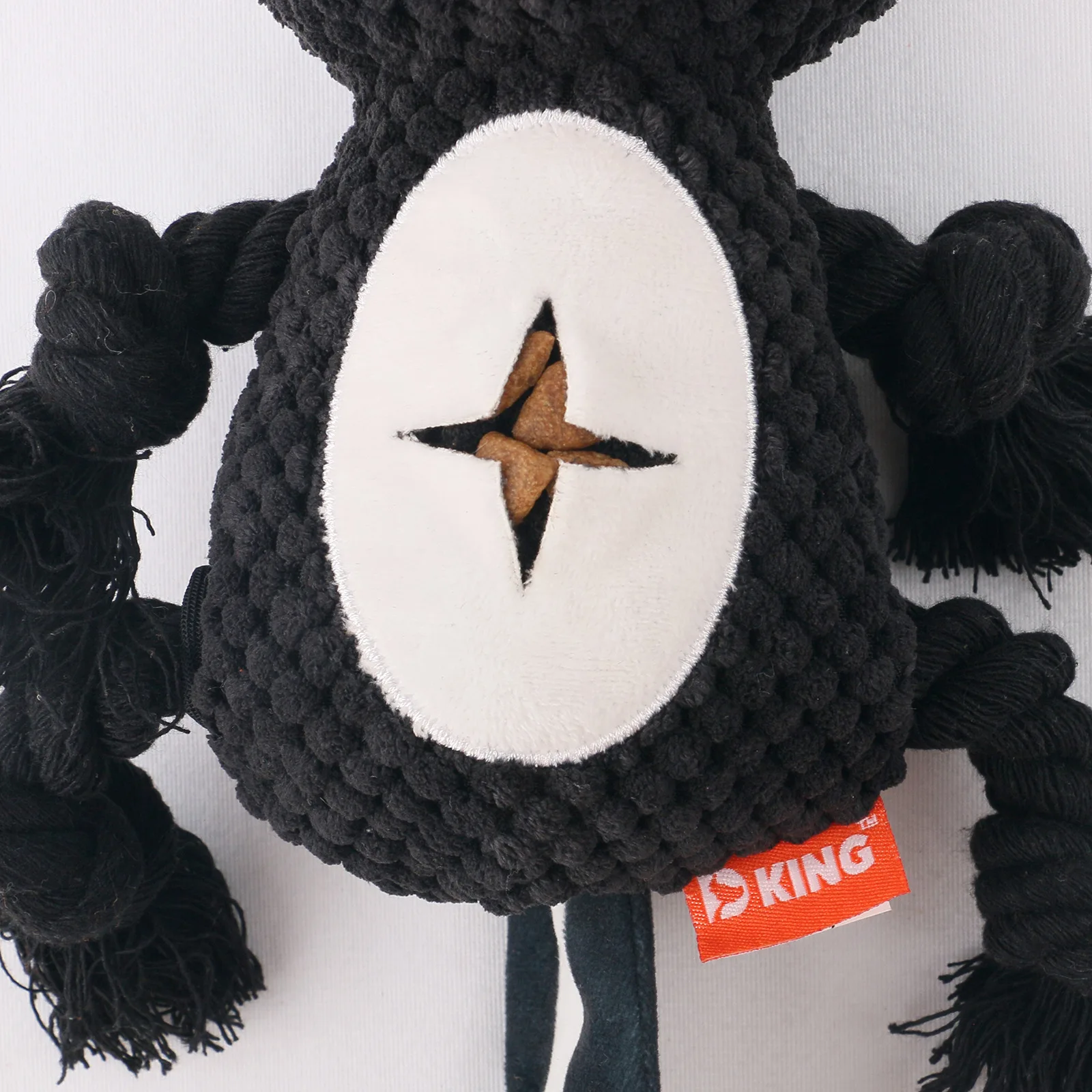 Productos de juguete de peluche para perros, peluche resistente a las mordeduras, comida tibetana chirriante, juguete interactivo para mascotas, forro polar, juguetes chirriantes - imagen 3