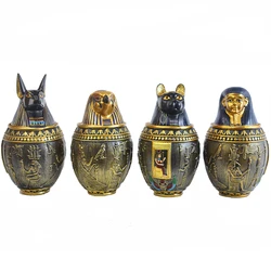 Urna funeraria para gatos y perros - diseño egipcio para cenizas