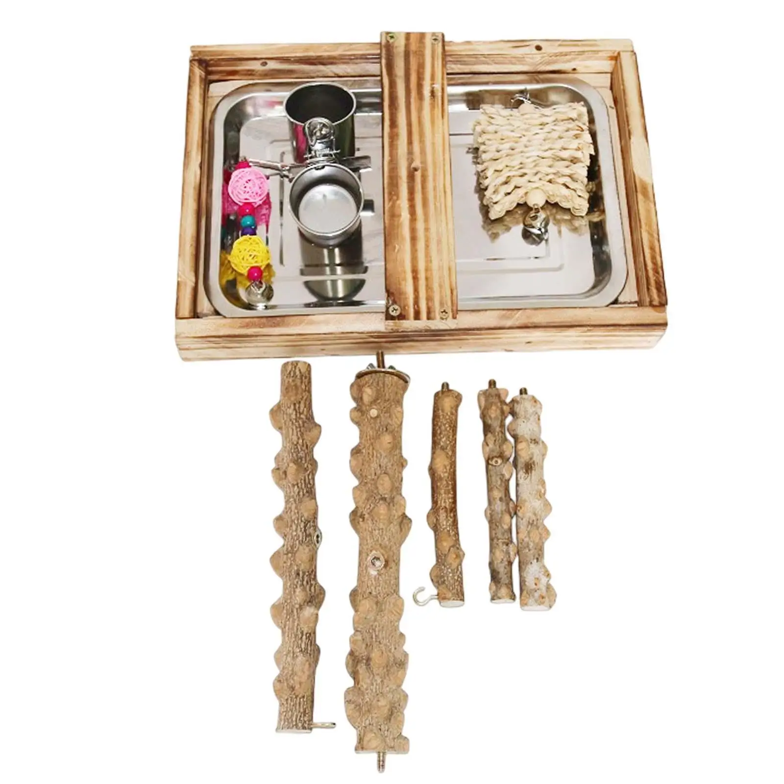 Bird Play Gym for Cockatiels - Engage Your Feathered Friend!