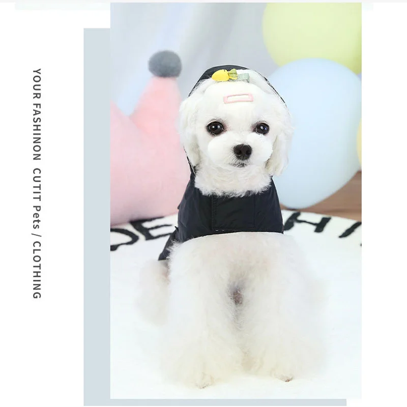 Chubasquero reflectante para perro, ropa impermeable a rayas para Bulldog Francés, capa impermeable para perros grandes, ropa para perros pequeños - imagen 4