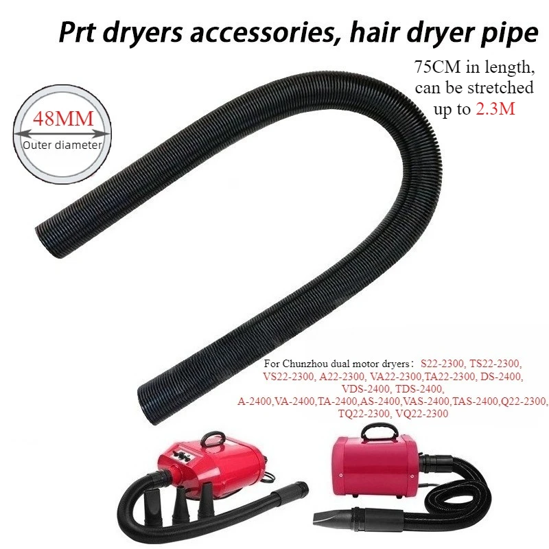 Manguera extensible para secador de mascotas – Accesorio perros y gatos