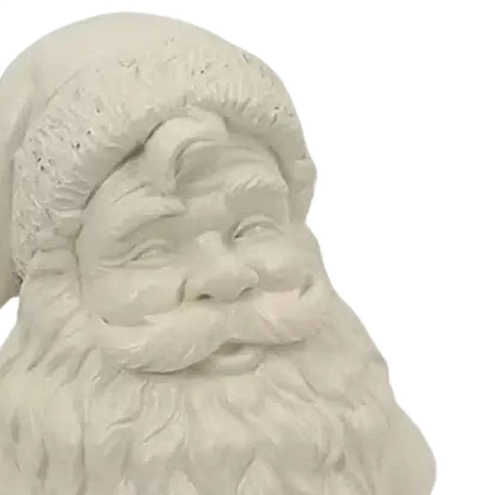Santa Claus Half Body Statue Resin Sculpture Table Centerpieces Gift Crafts for