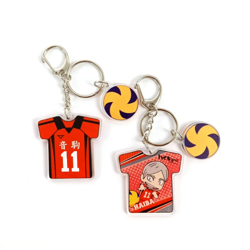 Llavero Haikyuu!! en mochila
