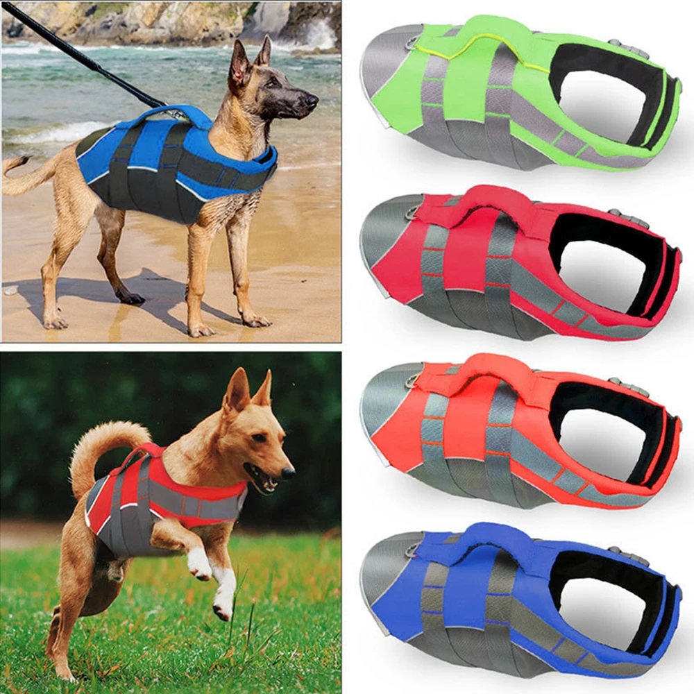 Chaleco salvavidas para perros pequeños, medianos y grandes, ropa de seguridad para mascotas, traje de baño de verano - imagen 2