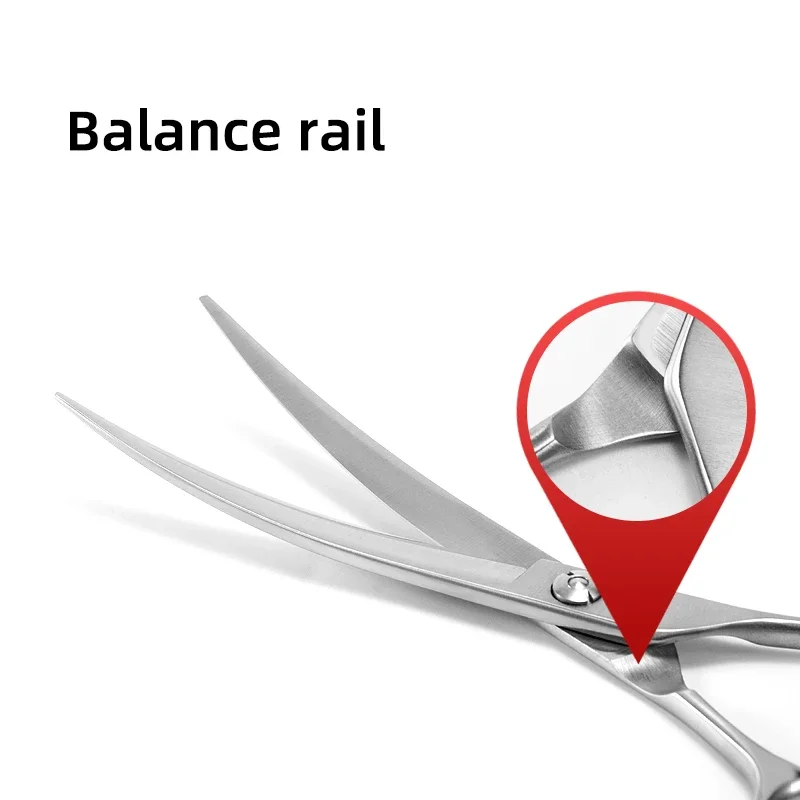 Tijeras para mascotas, tijeras rectas para recortar, tijeras de aseo, accesorios para caes, tijeras de aseo para peluquero - imagen 5