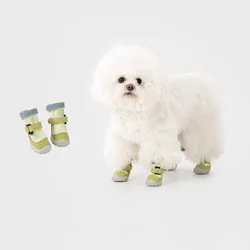 Botas para perros transpirables y antideslizantes con tiras ajustables