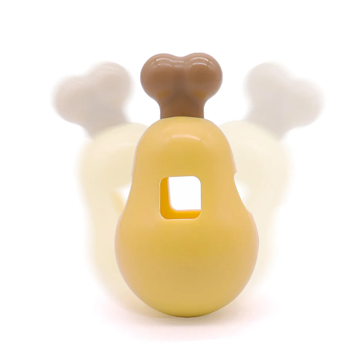 Juguete dispensador de golosinas para perros, juguete rompecabezas resistente a masticar de entretenimiento para aliviar el aburrimiento, juguete duradero para fugas molares - imagen 2