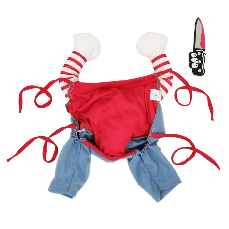 Ropa de Halloween para perros pequeños y medianos, disfraz divertido para fiesta, disfraz de cachorro, novedad, Chihuahua, Yorkshire, Pug, ropa para mascotas - imagen 4