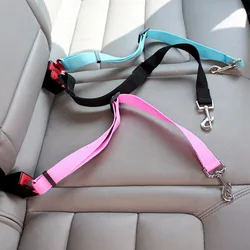 Cinturón de seguridad ajustable para coche – Arnés para mascotas en vehículo