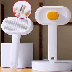 Quitapedazos automático para perro y gato – Botón autolimpiante
