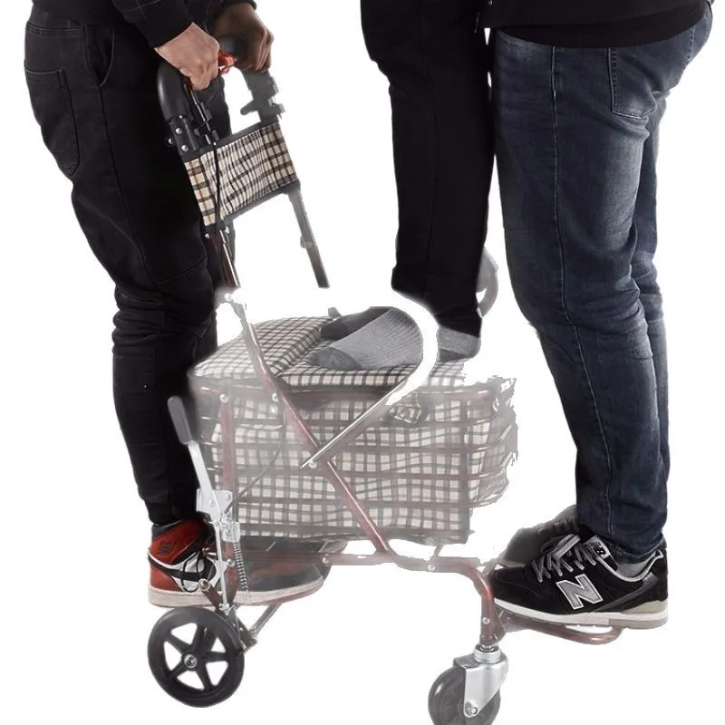 Carrito plegable con ruedas para accesorios de gato y perro - imagen 3