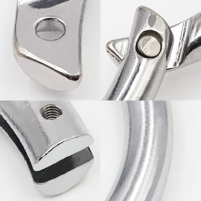 1 Uds. Anillos de Metal para la nariz de ganado, abrazadera de tracción para toro, buey, vaca, ganado, 9/10cm, pinzas para la nariz, suministros para animales de granja - imagen 4