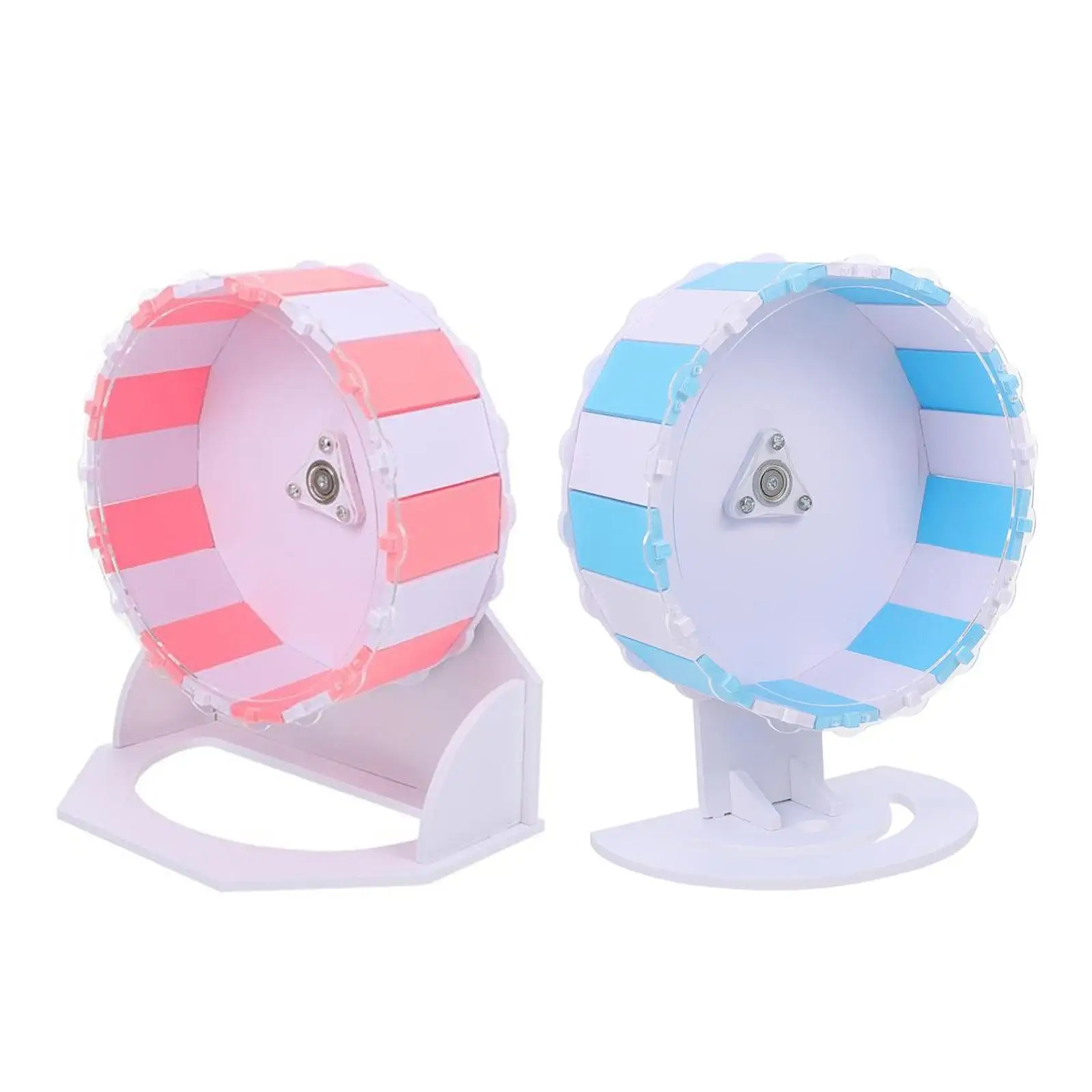 1Set Running Disc 7.09inch Plastic Hamster Exercise Wheel Quiet Flying Saucer Hamster Wheel Hamster Ball for Mice Pet Supplies