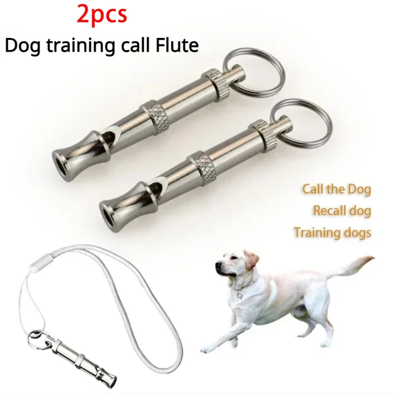 Silbato ultrasónico de entrenamiento para perros, dispositivo para dejar de ladrar, flauta de entrenamiento silenciosa, llavero de Control de comportamiento para cachorros, suministros para mascotas