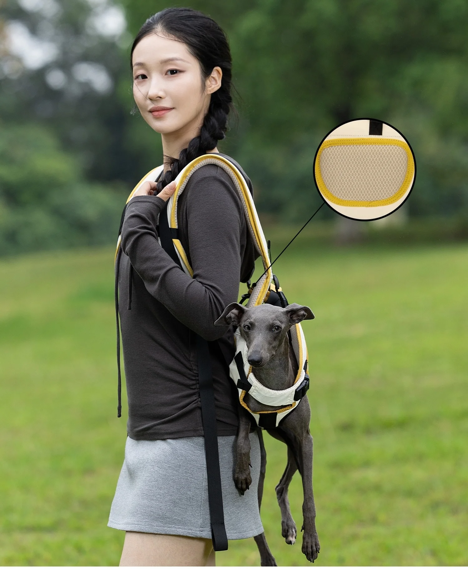 Arnés de elevación para perros, mochila para perros de cuerpo completo, arnés, mochila de emergencia para discapacitados, lesiones en las articulaciones antiguas, mochila para perros, arnés portador - imagen 4