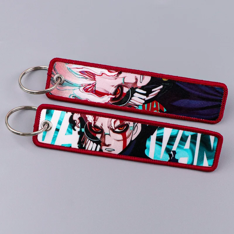 Llavero bordado anime Dandadan - regalo para gatos y perros - imagen 2