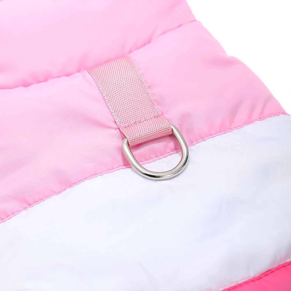 Chaqueta cálida de invierno para perros pequeños y medianos, gatos, resistente al viento, impermeable con anillo en D, ropa para cachorros, disfraz para mascotas Yorkshire Schnauzer - imagen 3