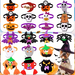 Bandana Halloween para perros – Estampado calavera y fantasma