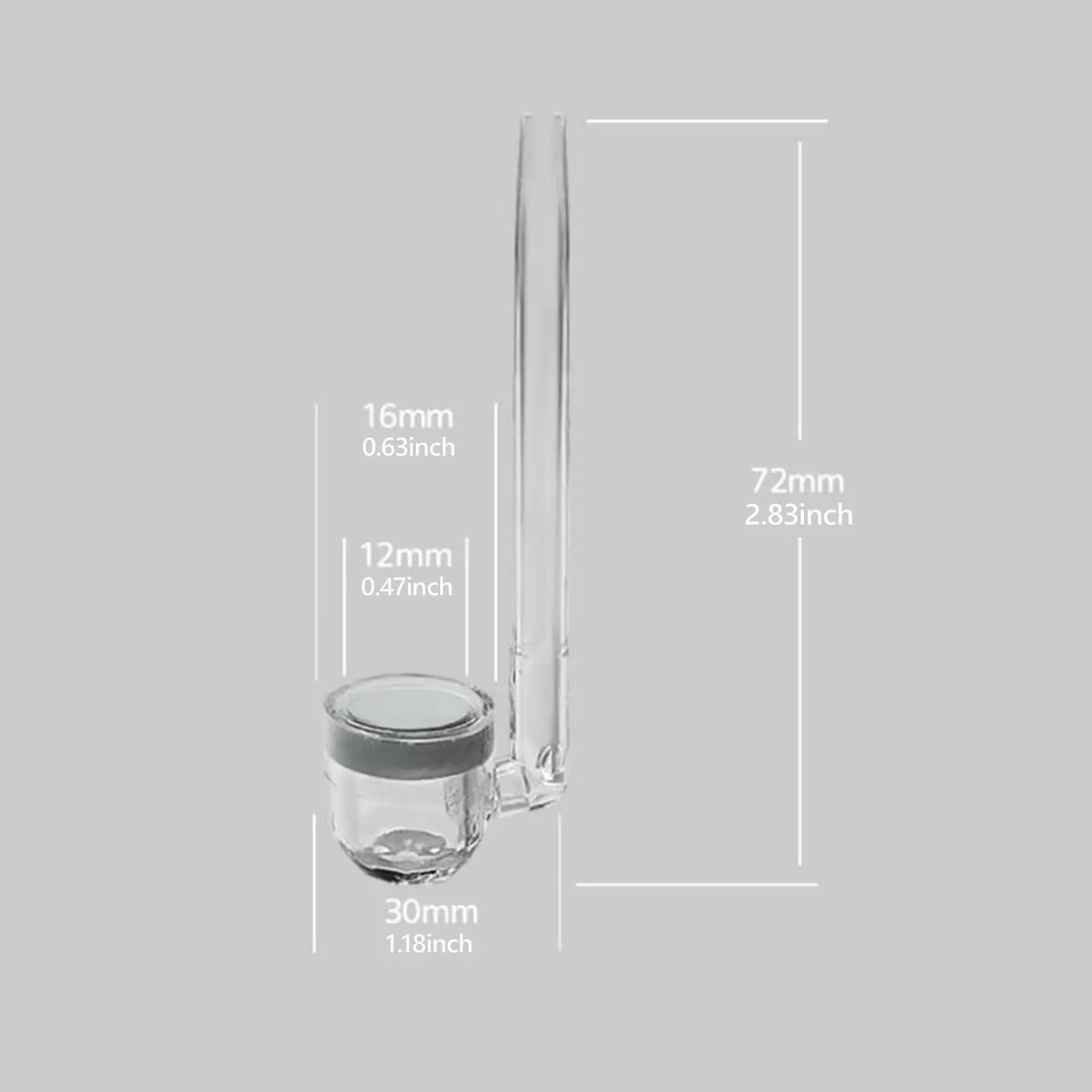 CO2 Diffuser Fish Tank Bubble Diffuser Quiet Aquarium Bubbler Aquarium Air Dics for Small Bucket Circulation System Pond