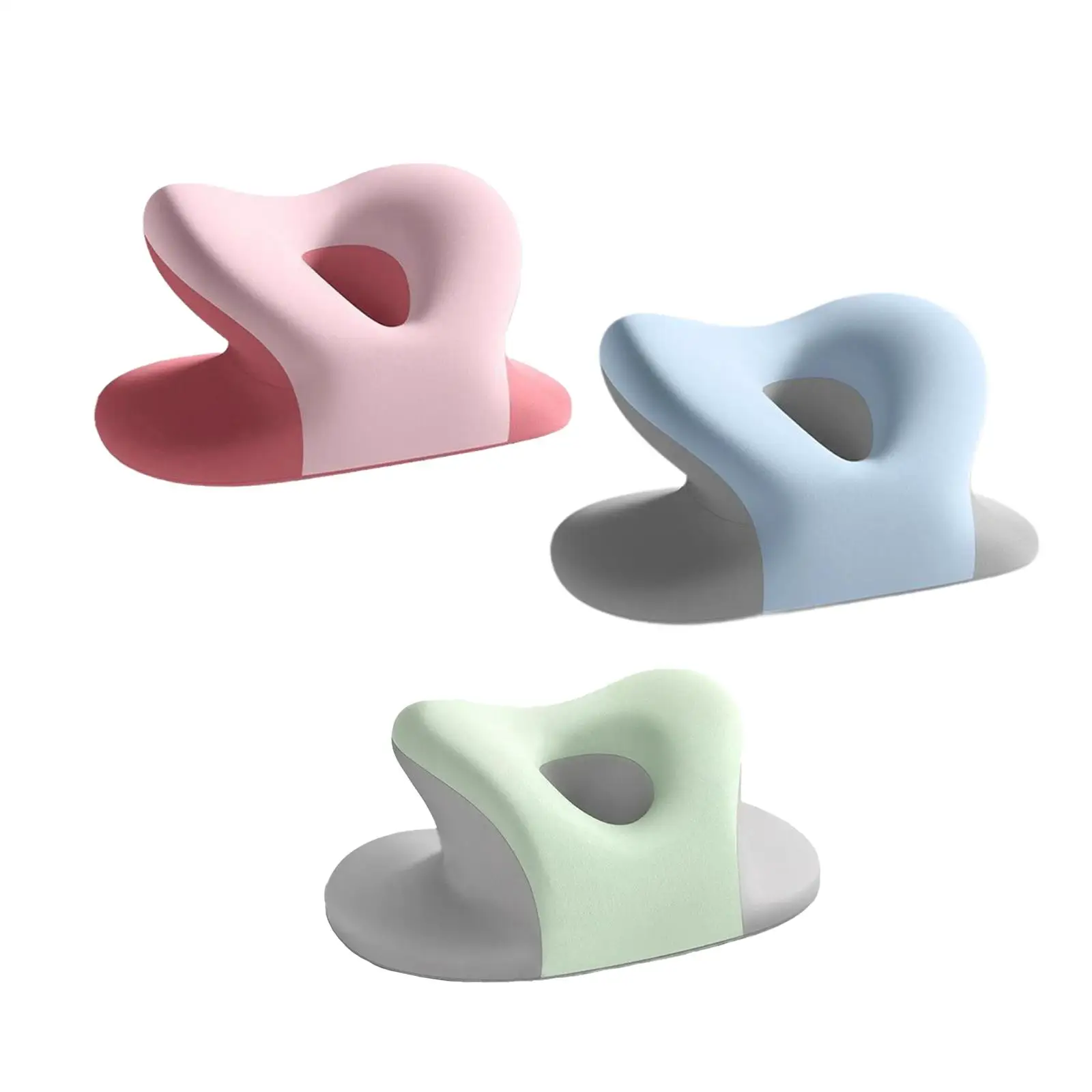 Nap Sleeping Pillow Multifunction Neck Cushion Comfortable Head Cushion Slow Rebound Face Down Desk Pillow Face Cradle Neck Pad