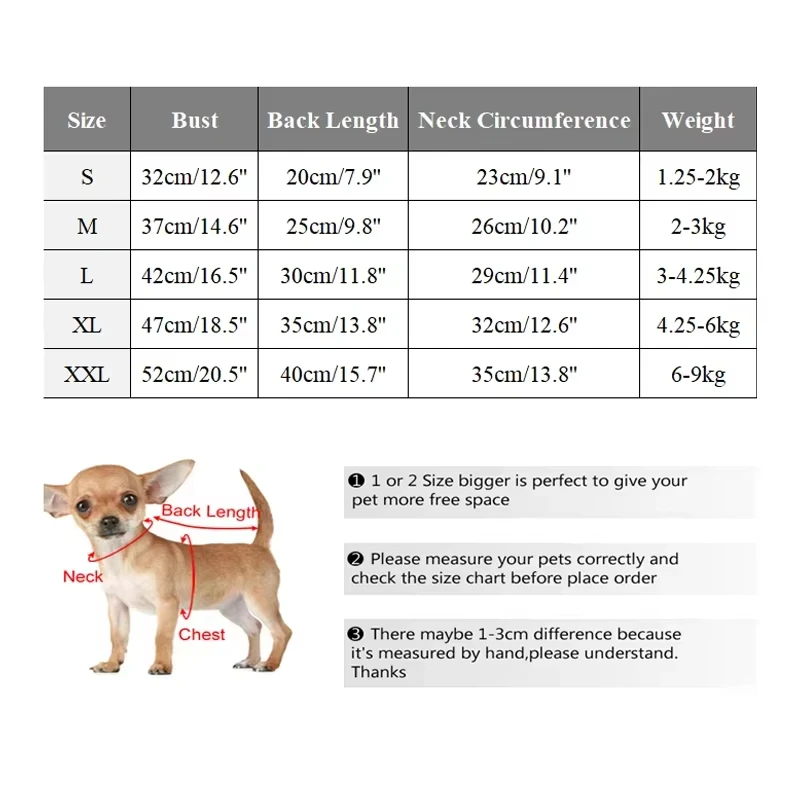 Chaleco suave de felpa para perro pequeño