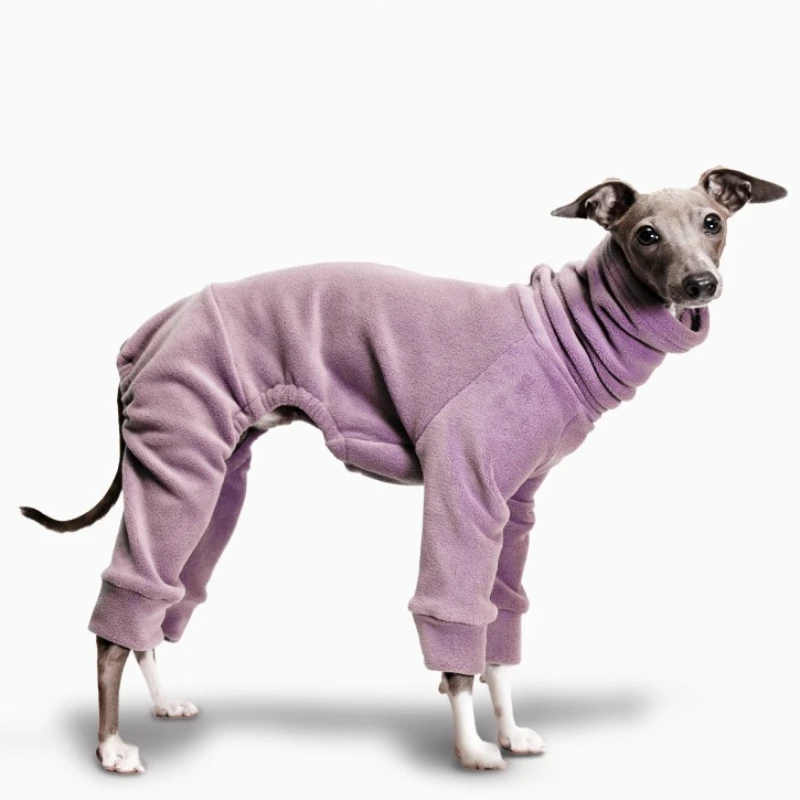 abrigo de invierno para Whippet y galgo con cuello protector - imagen 5