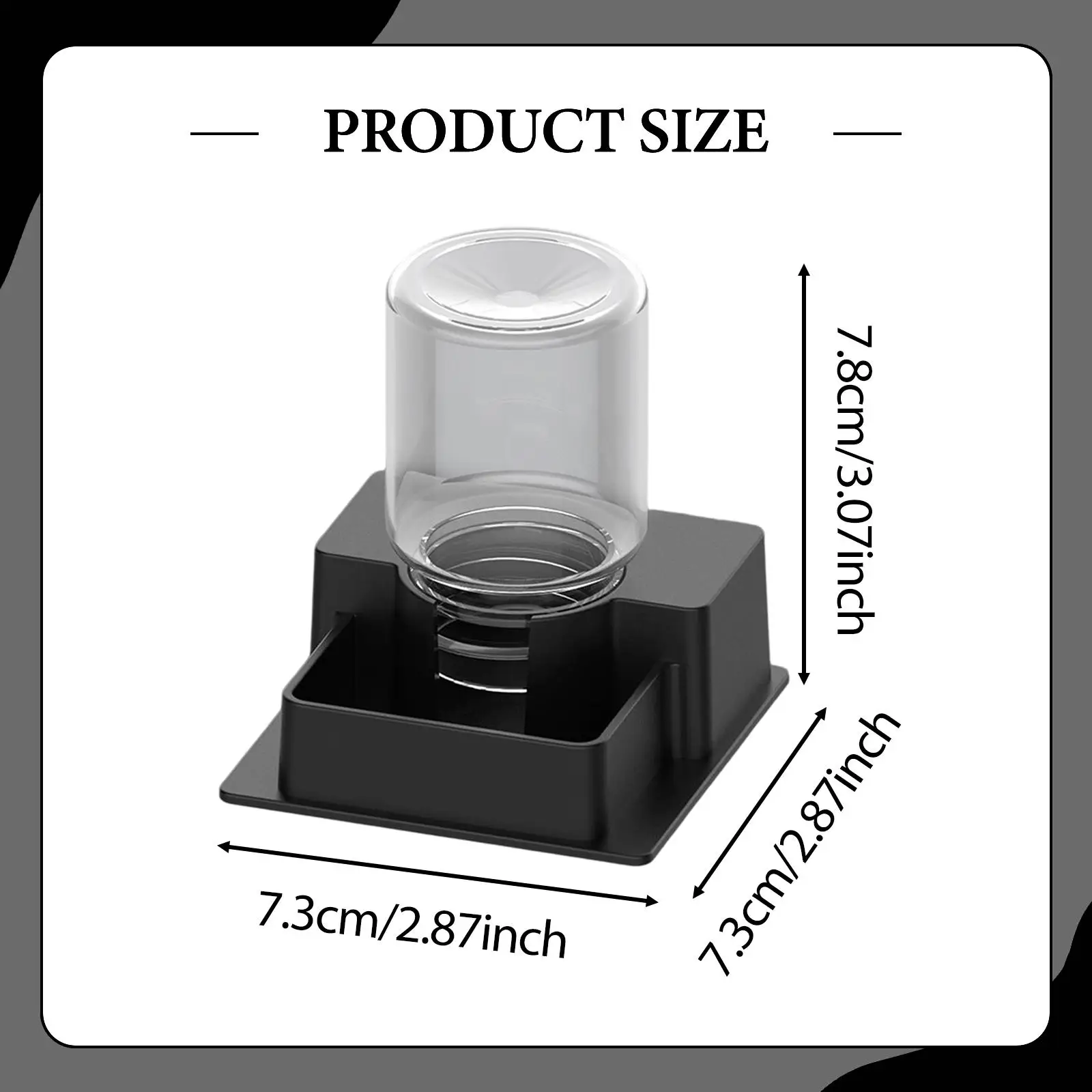 Automatic Reptile Water Feeder Container Water Dish for Geckos Turtle