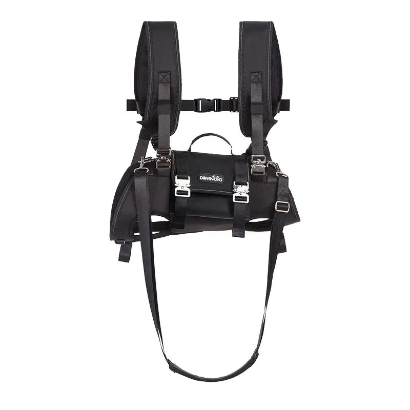 Mochila para perros, arnés de elevación para perros con correa, mochila ajustable para transportar mascotas, piernas hacia fuera, bolsa frontal para perros de cuerpo completo