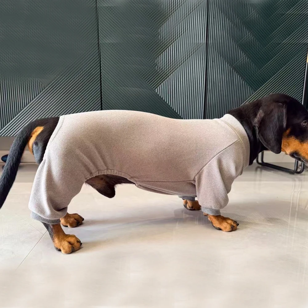 Mono forro polar para perros Salchicha – Cálido y ajustado - imagen 3
