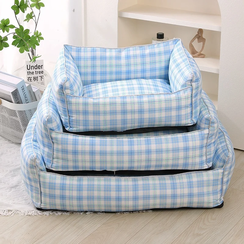 Cama nueva para perros, gatos, cachorros, perrera para perros de interior, sofá para mascotas pequeñas y medianas, cama para dormir, muebles, suministros para mascotas, 2026 - imagen 4