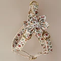 Flower dog harness