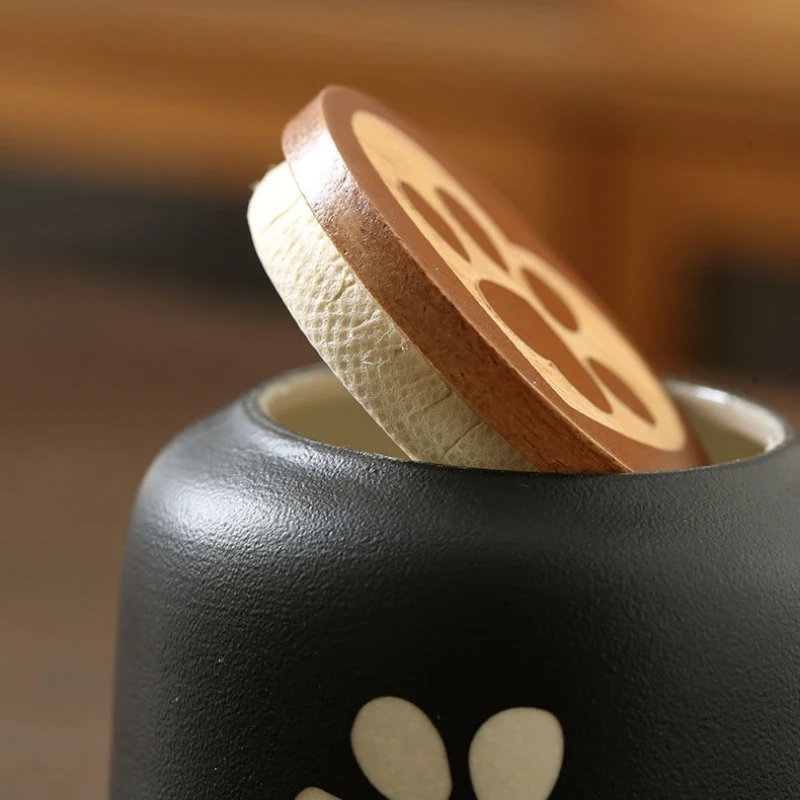 Urna de cerámica para mascotas, Mini urnas para perros y gatos, gatitos, cachorros, cenizas conmemorativas, urnas para perros, gatos, gatitos, caja de memoria, suministros para cajas de cenizas para mascotas - imagen 3