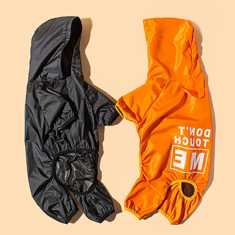 Chubasqueros de cuatro patas para perros, salidas de verano, ropa impermeable y a prueba de polvo, ropa para perros grandes, mascotas de estrellas - imagen 3