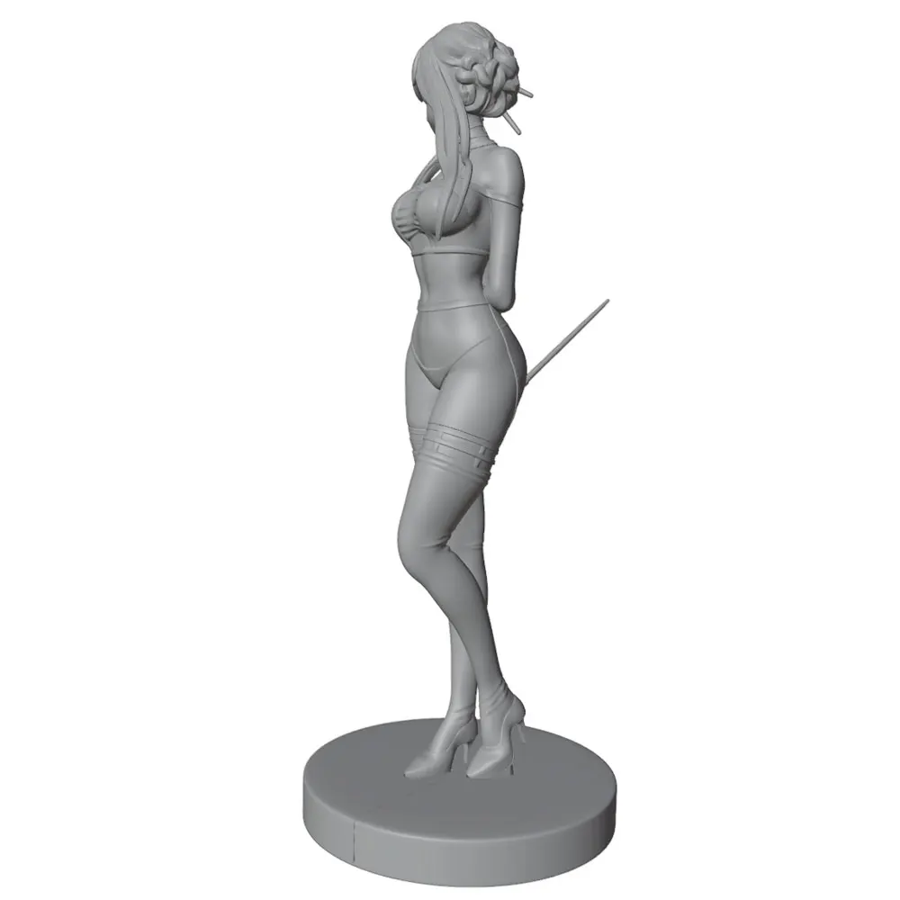 Figura miniatura en resina 75 mm 1/24 para pintar – Juegos de mesa - imagen 3